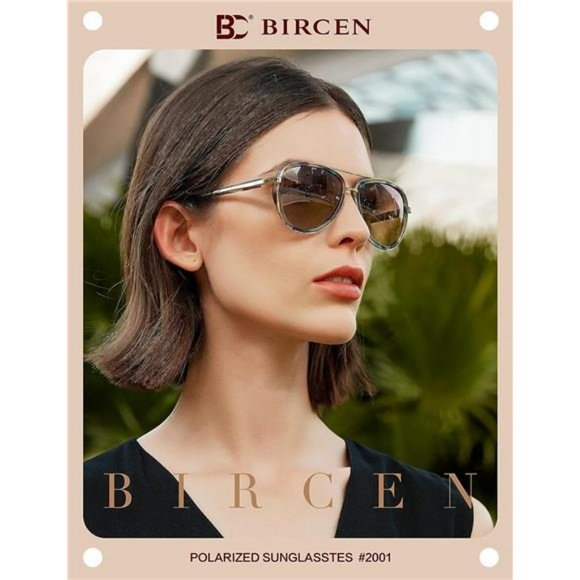 Polarized Sunglasses UV - Protection Retro Mirrored Shades For Women main image 6